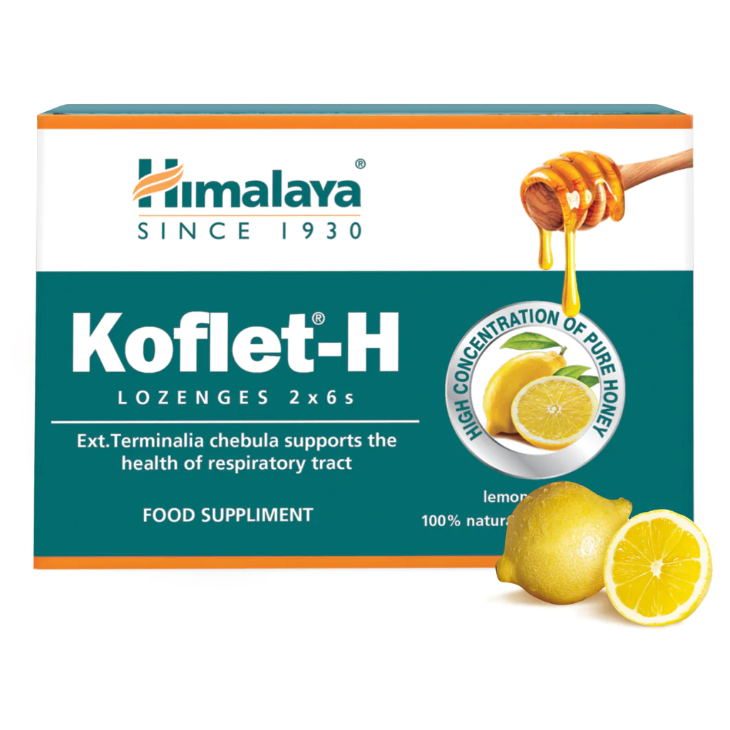 KOFLET H LEMON X 12 LOZENGES